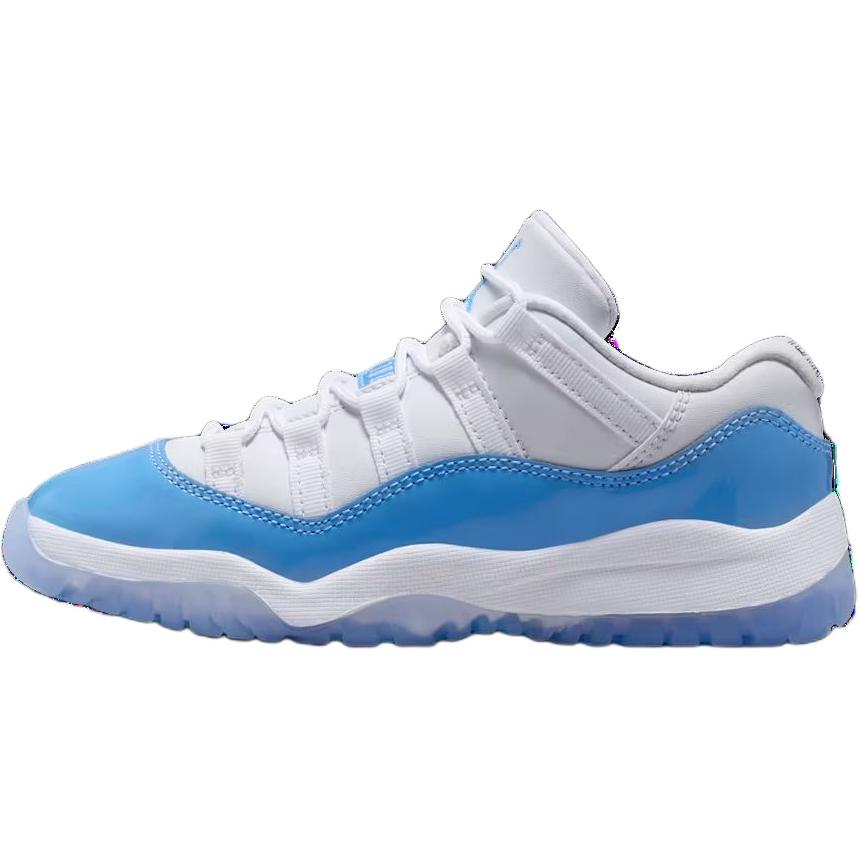 Air Jordan Jordan 11 Retro Low PS University Blue 2026 Детские кроссовки Белый Черный FV5116-100 28