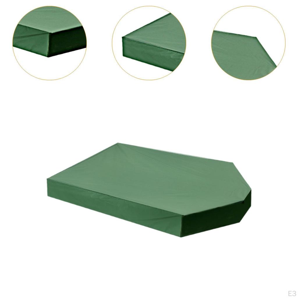 Folding Sandpit Cover In Boat Shape for Kids' Outdoor Fun