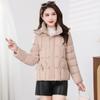 Women's Versatile Hooded Thickened Cotton Coat - Trendy 2025 Winter Fashion