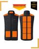 Men's Smart USB Heated Vest - Multi-Zone, Safe Electric Heating, Stand-Up Collar, Constant Temperature