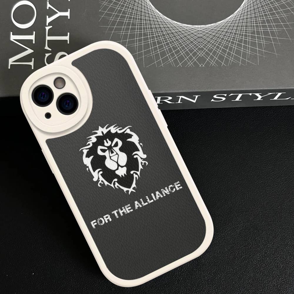 

Game World Of Warcraft Leather Phone Case For IPhone 15 14 13 Pro Max 12 11 16 Plus Phone Cover iphone 11 pro