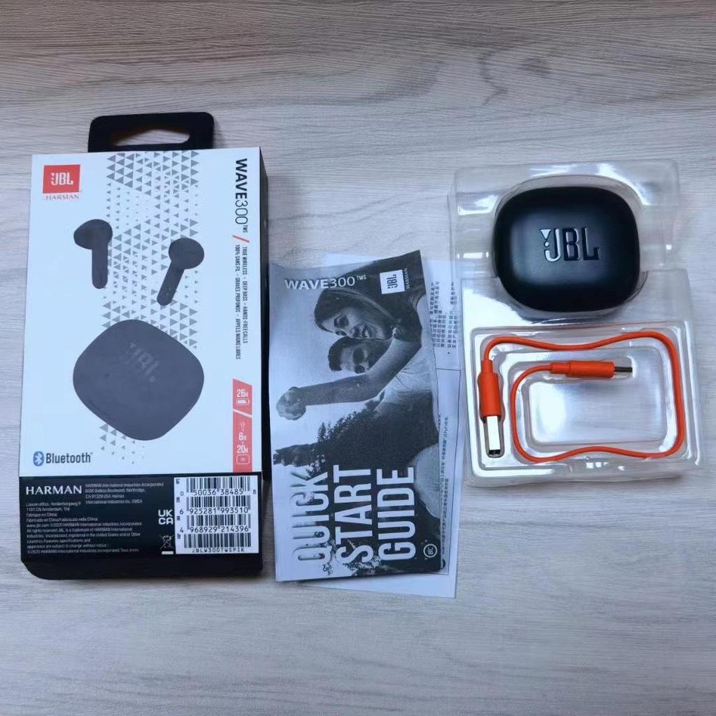 Căști Bluetooth True Wireless JBL WAVE300TWS, Semi-intraauriculare, Anulare Zgomot, pentru Alergare și Sport