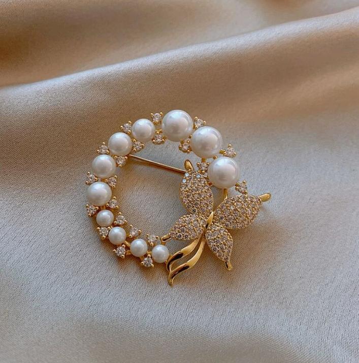 Women Fashion Panda Pins Elegant Exquisite Bird Multifunctional Flower Brooch Best Party Gift Butterfly Jewelry