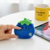 Fruit Series Plush Coin Purse Cute Soft Mini Wallet Key Card Organizer for Girls Daily Carry Accessory