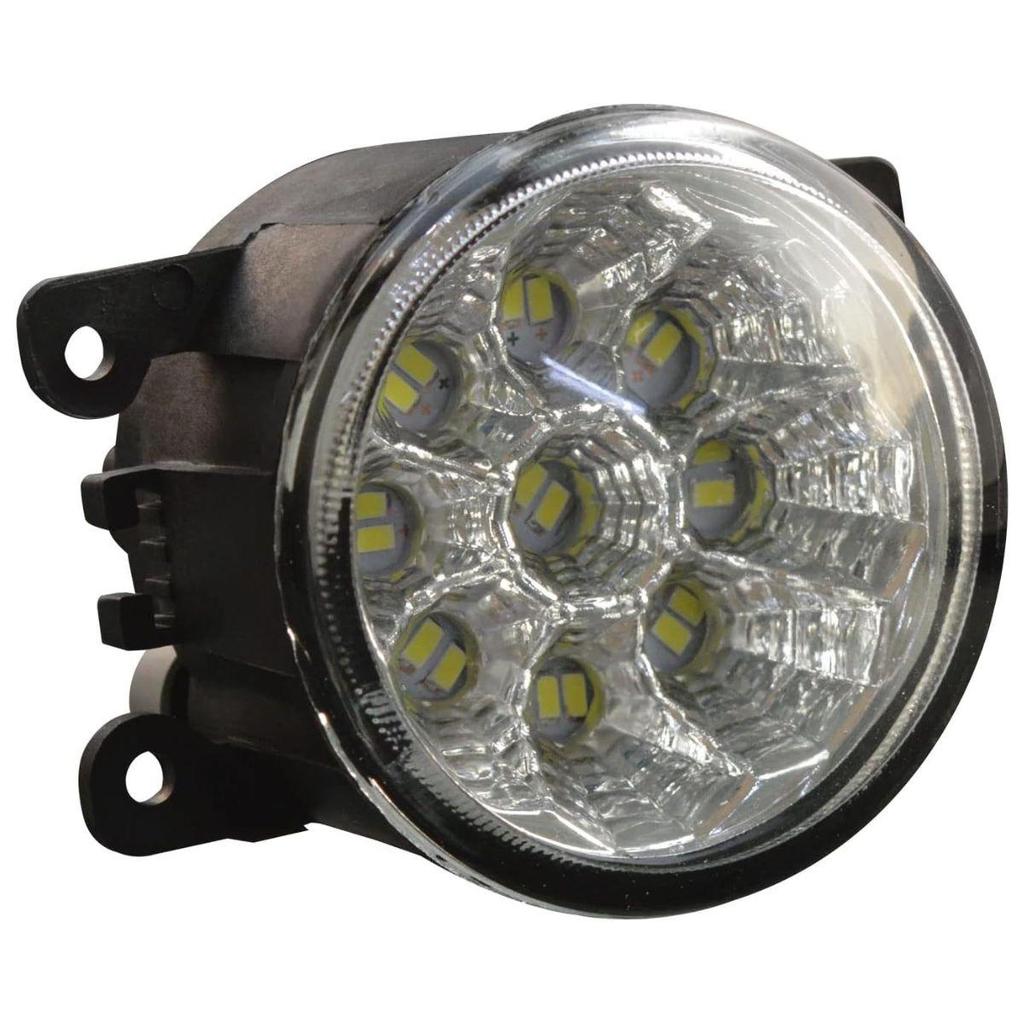 Pair of LED Fog Light Assembly Suitable for Citroen C4 CACTUS Citroeumln C-Zero 2009-2018