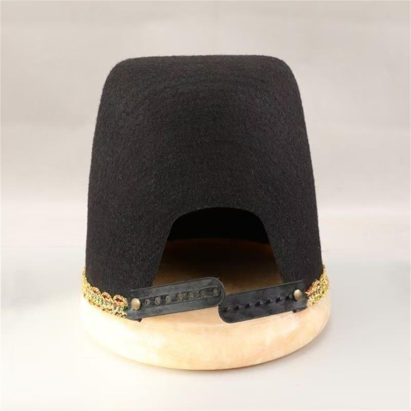 Chinese Officer Hat Ancient Butou Hat for Adults Suitable for Stage Plays and Festival Celebrations
