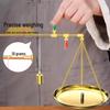 Portable 100g Copper Scale for Chinese Medicine - Small Steelyard with Customizable Copper Rod and Plate