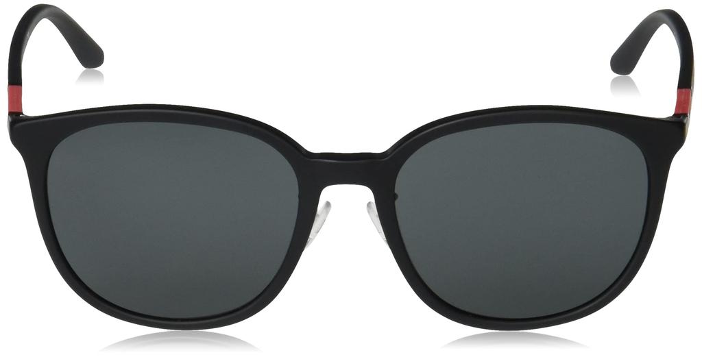 Sunglasses EA4165D MATTE GRAY LENS 57 [Emporio Armani] Men's BLACK/DARK