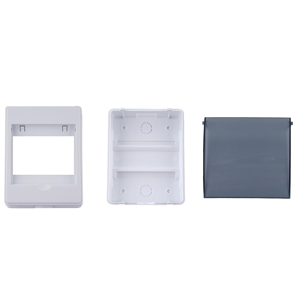 Circuit Breaker Distribution Box MCB Power Plastic Junction Mount Outdoor Waterproof Electrical Equipment & Supplies Safety