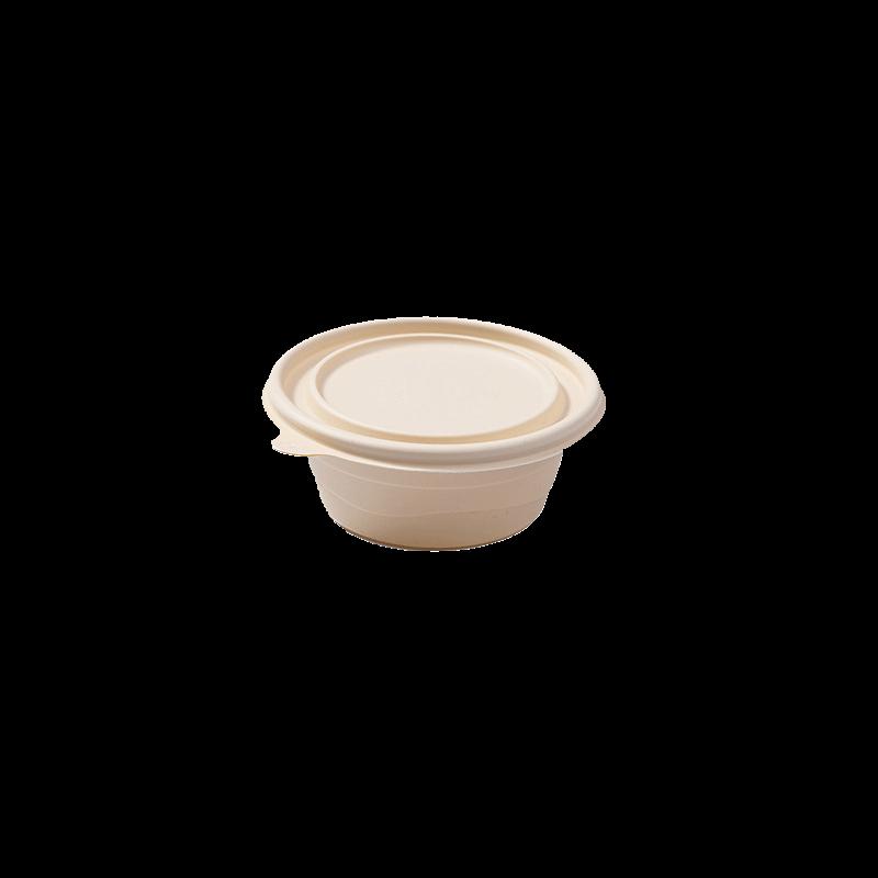 Mr. Corn Biodegradable Round Food Containers