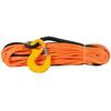 10mm X 30m Red Rope Synthetic Uhmwpe Winch Line With Hook For Off Road 4x4 Vehicle Tools