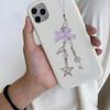 Sweet Phone Chain Strap Lanyard Bowknot Butterfly Pendant Phone Charm Hanging Decoration Cute Phone Accessories