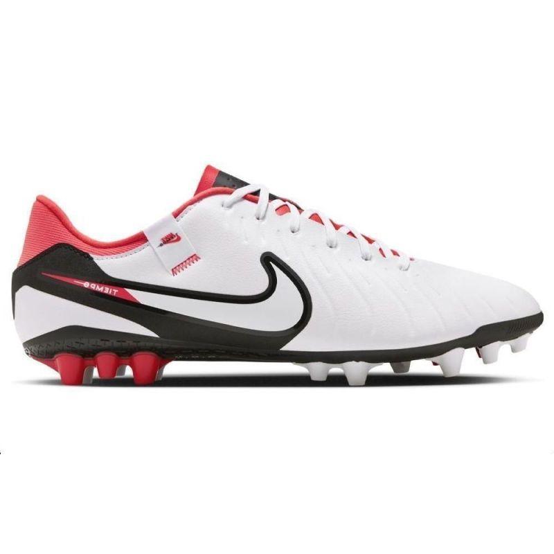 Nike Legend 10 Academy Ag 'White Black Crimson' Training Soccer Shoes DV4340-100