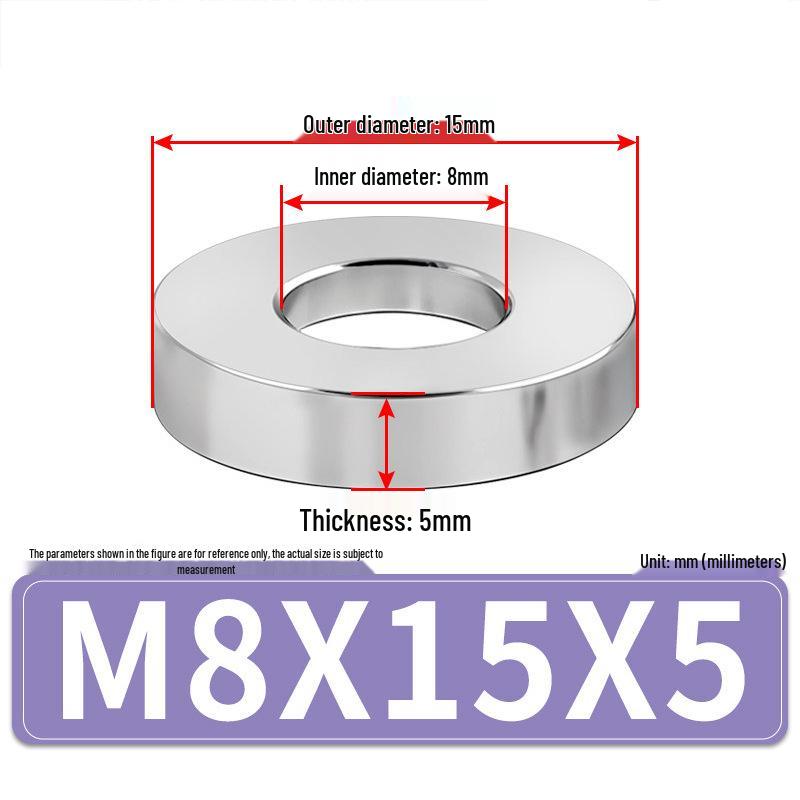 Precision CNC Machined 304 Stainless Steel Heavy-Duty Flat Washer