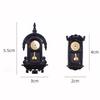 1/12 Dollhouse Vintage Simulation Wall Clock Model Doll Home Clock Living Room Decor Toy Dolls House Micro Scene Accessories