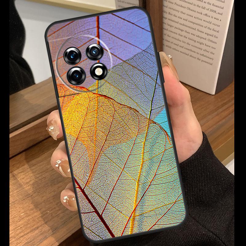 Colorful Leaves Case For OnePlus 15R 13R 13T 12R 15 13 12 11 10 Pro 10T Nord CE 3 4 Lite N20 N30 Nord 5 Cover