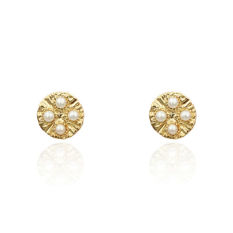 POPPI Romantiska pärlörhängen