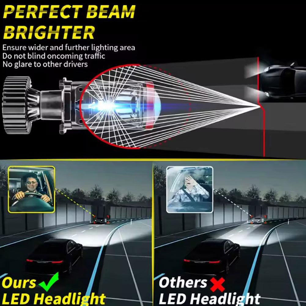 Y7D Car LED Headlights Universal 12V Motorcyle Car Light Far Integrated Headlight Of Y7 Type Universal Bulb Car Motorcycle