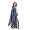 Women's Trendy Lace Patchwork Beaded Tie-Up Long Sleeve Cardigan Robe
