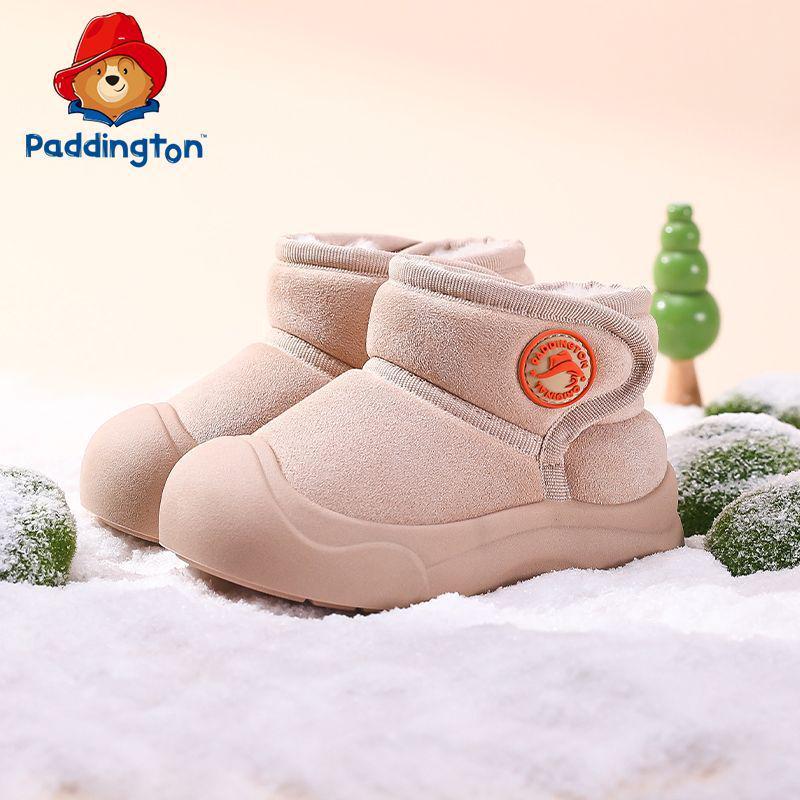 Paddington Bear Kids' Snow Boots - Winter Velvet, Thick Cotton for Infants & Toddlers