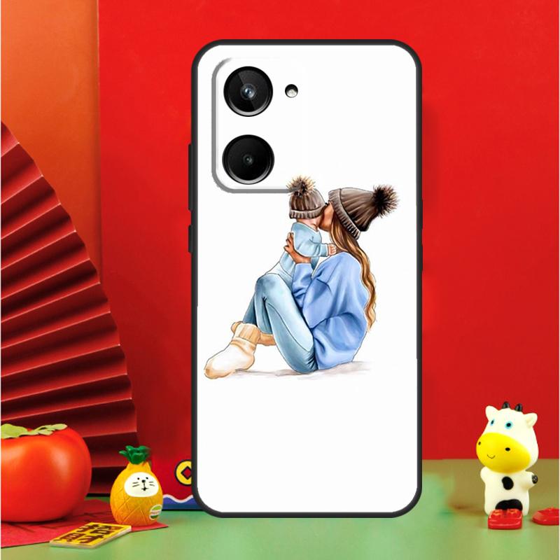 Baby Mom Daughter Girl Son Dad For Realme 15 Pro GT7 GT6 10 11 12 13 14 Pro Plus C65 C67 C63 C61 C51 C53 C35 C75 C55 Case