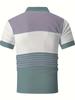 Digital Print Short-Sleeve Polo with a Smooth Design