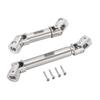 INJORA Stainless Steel Center Drive Shafts for 1/18 RC Crawler TRX4M High Trail K10 F150 (4M-72)