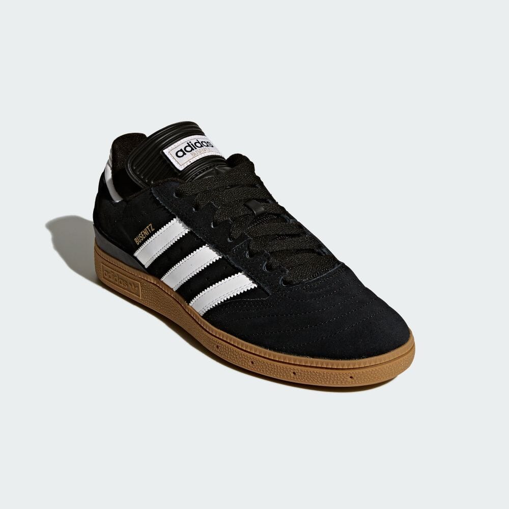 Adidas BUSENITZ Core Black Shoes & Footwear Sneakers Unisex Skateboarding ORIGINALS G48060 Core Black/footwear White/gold Metallic
