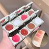 DAIMANPU multi-purpose lip and cheek Cream, lip mud and blush, highlighting a youthful and matte look, both blush and lipstick