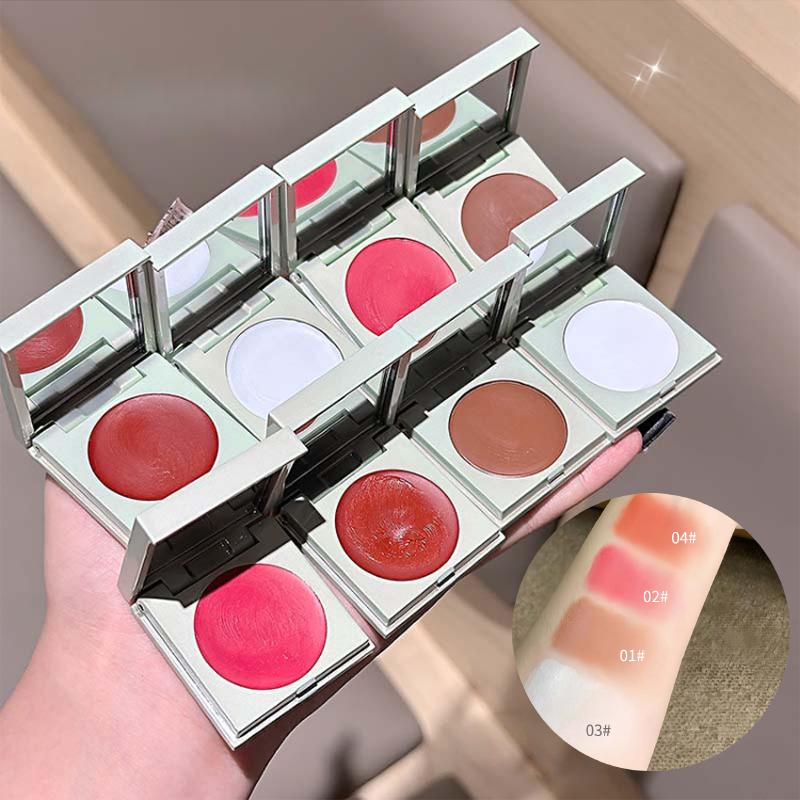 DAIMANPU multi-purpose lip and cheek Cream, lip mud and blush, highlighting a youthful and matte look, both blush and lipstick