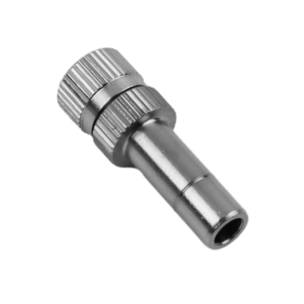 1/5Pcs Quick Pushing Atomizing Misting Nozzle Low Pressure Gardening Irrigation Parts Water Irrigation Sprinkler 0.15-0.8mm 8mm