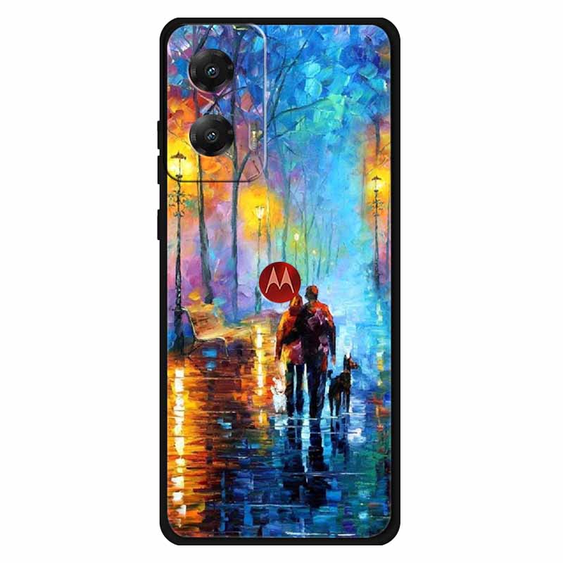 Soft Silicone Phone Cases For Moto G Stylus 5G 2024 Case Flower Cool Printed Shell For Motorola MOTO G Stylus 5G 2023 Covers Cat
