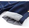 2115501-Retro Slimming Denim Waist-Cinch Dress for Autumn/Winter 2022