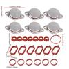 Intake Inlet Manifold Seal Gasket Repair Kit Cyclone Flap Removal and Repair Kit 22mm 33mm Compatible For BMW E87 E46 E90 E39