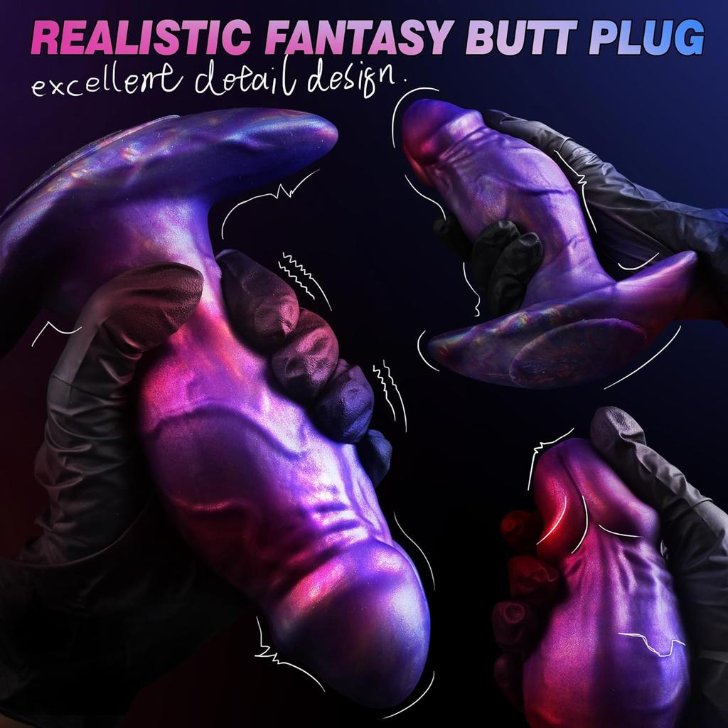 Large Butt Plug Anal Plug Anal Toys, Realistic Huge Buttplug for Advanced Players, Adult Sex Toys for Men Women