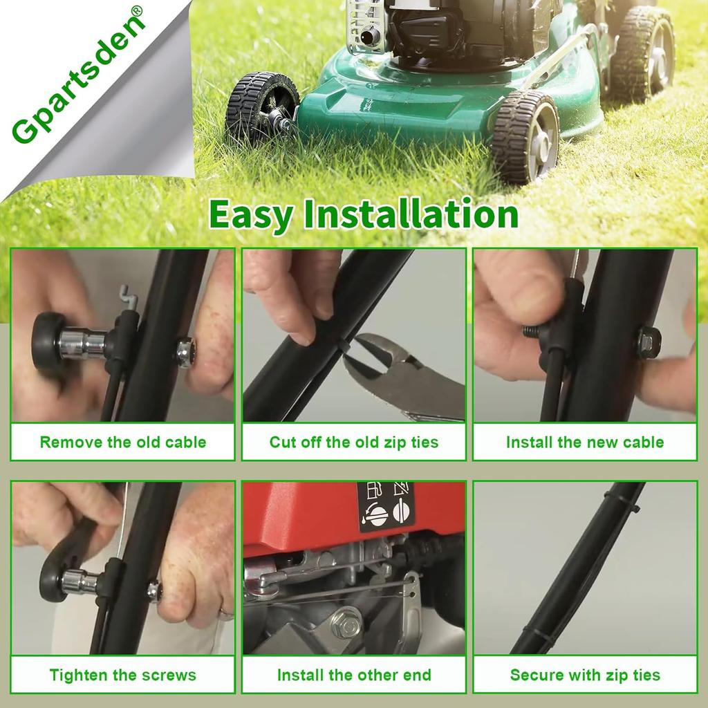 112-8818 Brake Cable Replacement For Toro 20330 20339 10642 20314 20316 20323 20331 20338