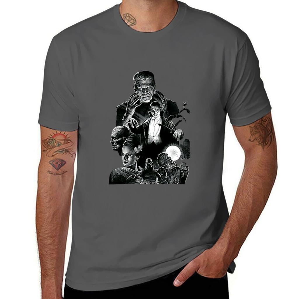 Universal Monsters TShirt T Shirts for Unisex Graphic Funny Unisex T Shirts for Unisex TShirt