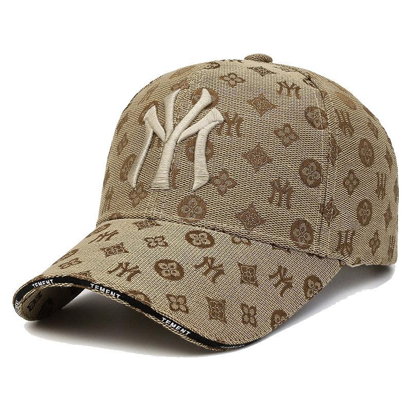 Retro baseball cap Xiaohongshu popular big head circumference hat spring and autumn sun hat deep top showing face small OOTD cap