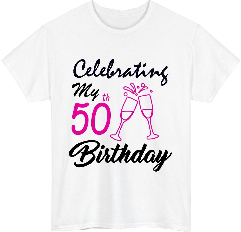 Personalised Year Birthday TShirt Custom Name for Squad Celebration Gift Tee S