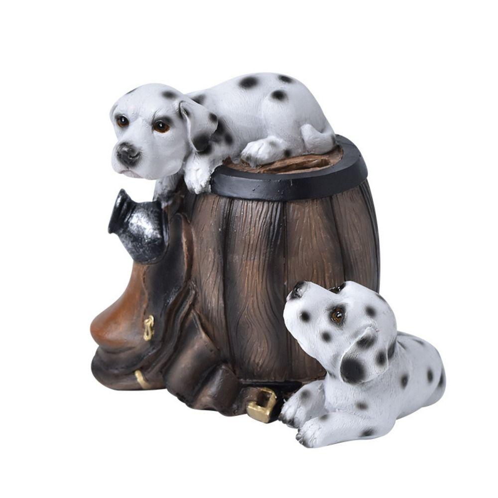 Decorative Dog Piggy Bank Large Capacity Zodiac Dog Ornaments Cute Cartoon Money Boxes  Home Decor