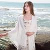 Sancai 2026 Knitted Tassel Poncho Shawl