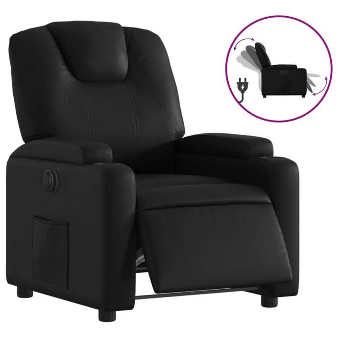VidaXL Electric Recliner, Relaxation Chair with Adjustable Backrest and Footrest, Living Room Seat, Modern, 3204416