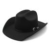 Western Cowboy Hat Men'S And Women'S Woolen Top Hat Ethnic Style Tibetan Cowboy Hat