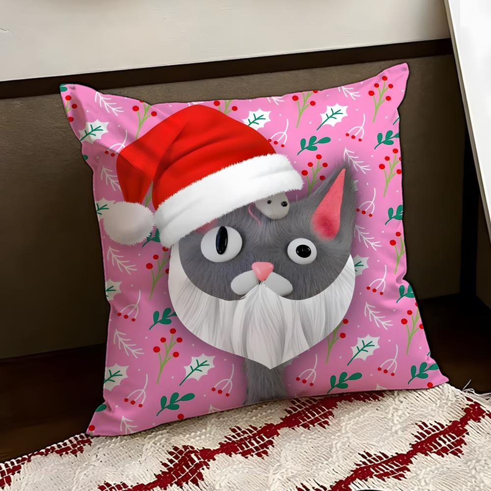Anime Cute NNoodle and BBun Cushion Cover Reversible Soft Durable Pillow Cover Home Car MultiScene Use for Daily Comfort