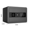 Deli 25cm Electronic Password Home/Office Safe (Matte Black)