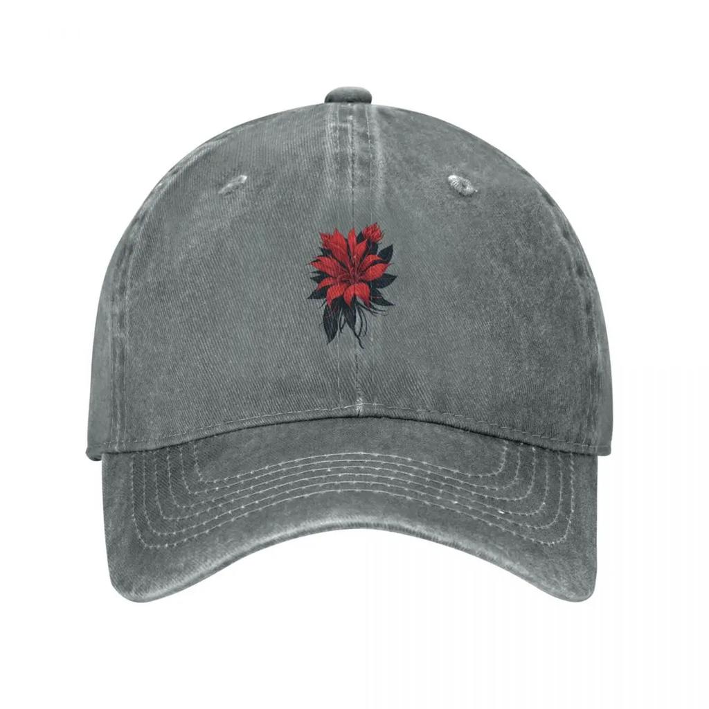Spider Lily Baseball Cap Luxury Unisex Hat Funny Hat Cosplay Hats for Unisex Women Unisexs
