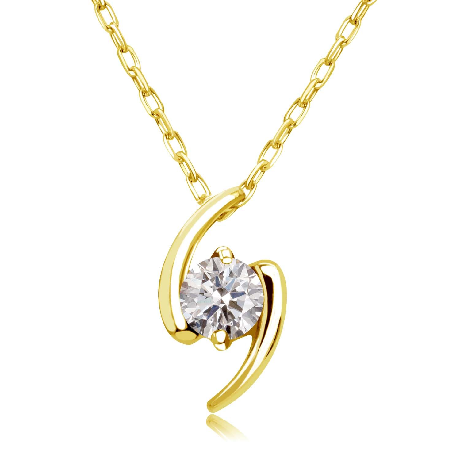 

Necklace Saturn Diamond 1 Grain Gold K18 [Lara Christie] 0.1ct lp51-0006-yg