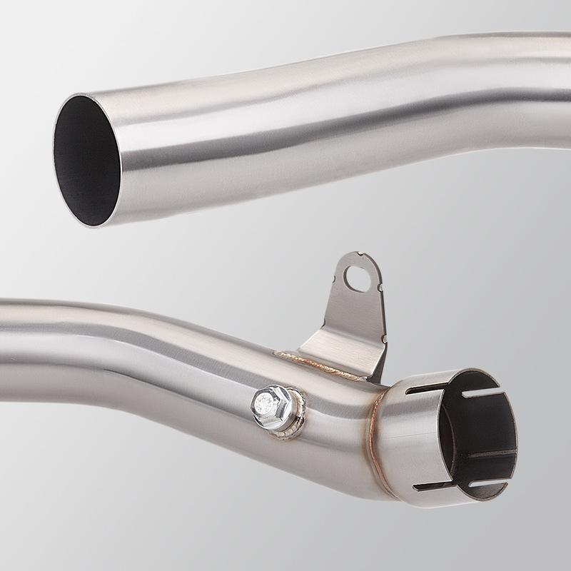 For Kawasaki Ninja ZX10R ZX10RR 2011-2015 ZX-10R ZX-10RR Escape Motorcycle Exhaust System Middie Link Pipe Muffler 51MM Slip-On
