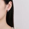 2026 Earrings Classic Simple Gold-plated Zircon Ear Jewelry Accessories Zircon Earrings Women