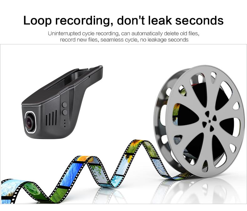 4ch Vehicle Car Mobile DVR Security Video Recorder